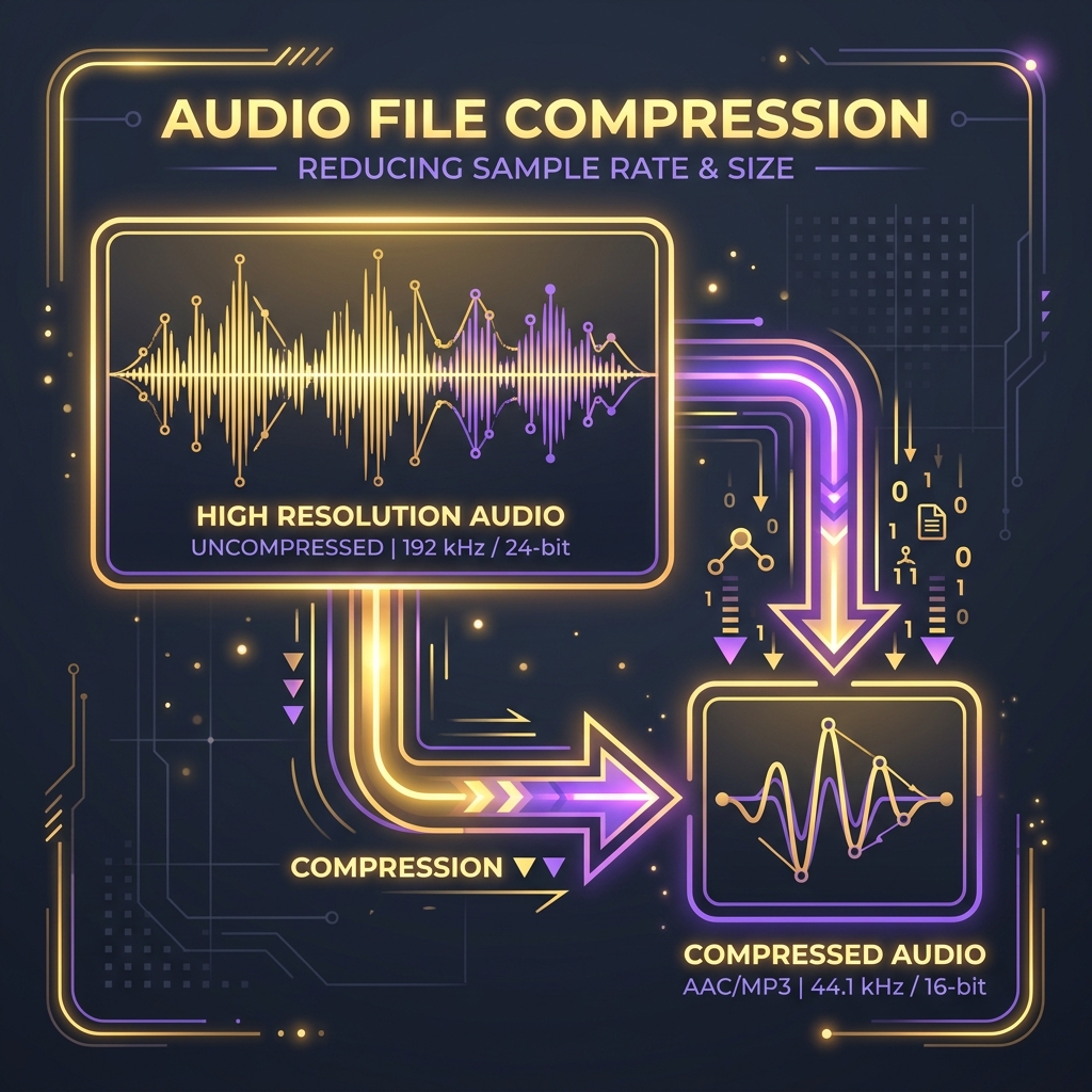 Audio Compression Graphic