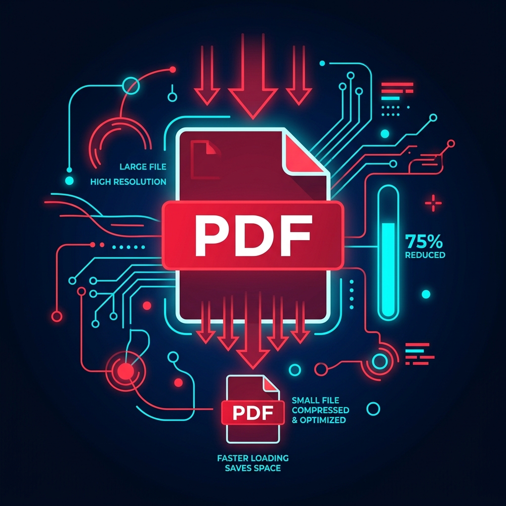 PDF Compression Graphic